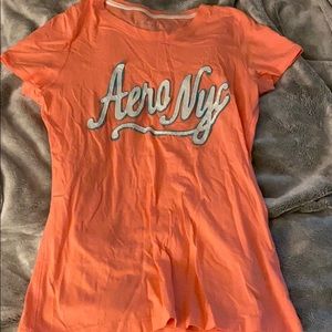 Aeropostale coral t shirt